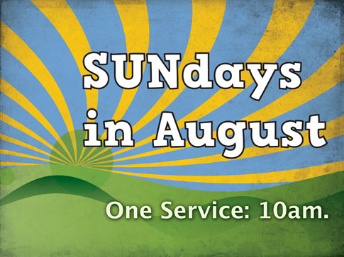 SUNdays in August